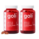 Goliの栄養物の補足、Apple Cider Vinegar Gummyのビタミンの栄養物、60の計算の2パック