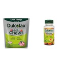 Dulcolax の柔らかい咀嚼のサリンの Laxative によって混合される果実(60ct) 穏やかな便秘の救助、マグネシウムのヒドロキシド 1200mg 及び Chewy のフルーツ ビット、サリンの乳剤、分類されたフルーツ(30ct) クランプなしの便秘の救助