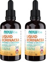 NOWの補足、低下装置が付いている子供の液体のEchinacea、免疫システム サポート、子供のために形作られた2 Fl Ounce、包装のMay Vary (パッケージ2)