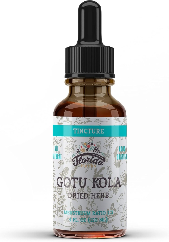 Gotu Kola Tincture、有機Gotu Kola Extract、Gotu Kola Drops(Centella Asiatica)ドライハーブ