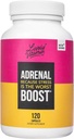 LIVELY VITAMIN CO. Adrenal Boost - Immune - Stress - Anxious - Memory - Focus - Nervousness - Rest - Sleep - Ashwagandha - Black Maca - Rhodiola - Ginseng - 120 Vegetarian Capsules