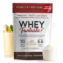 3-in-1 Whey Protein Powder Unflavored 2.2lb - 30gのWhey Hydrolysate、Isolate、Concentrateによるサービング–非GMO、大豆フリー、砂糖フリー– 28のサービング