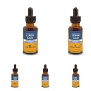 Herb PharmはNervousシステム サポート、有機性caneアルコール、1のOunce (パッケージ 5)を炭酸塩のための有機レモン バルムの液体のエキスを証明しました