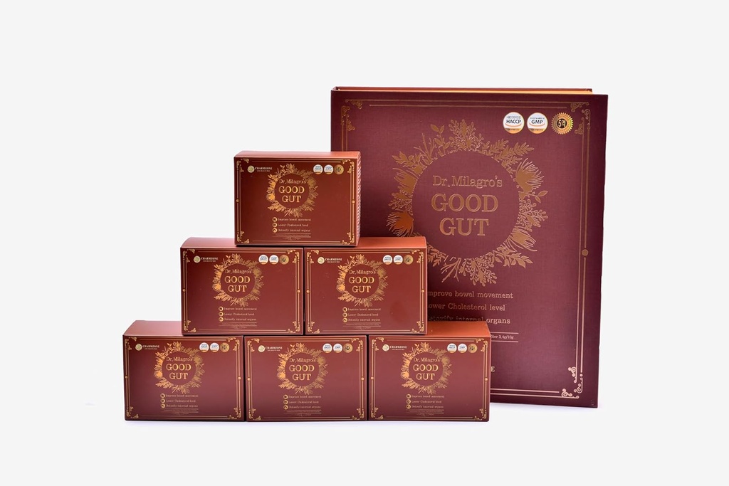 Dr. Milagro's Good Gut - Repear Leaky Gut, Restore Gut Microbiome, Improve Bowel Movement, Detoxify 内部 Organs, サポート健康なコレステロール値, 強力な代謝, コロンクレンズ