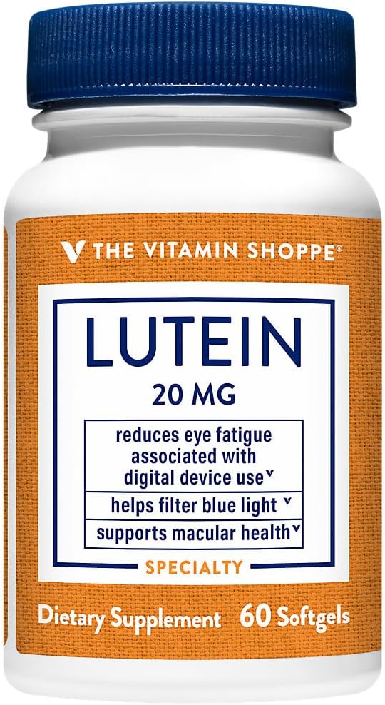 ビタミンショップペ ルテイン 20 MG (60 Softgels)