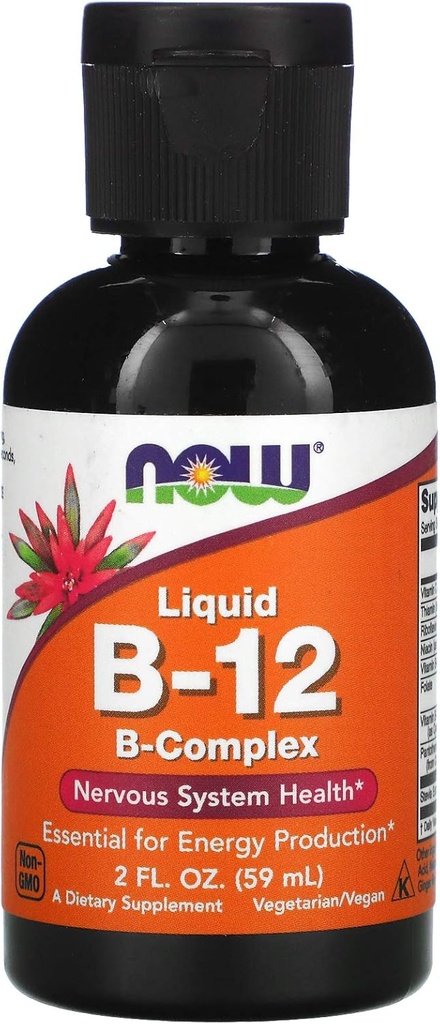 Now Foods - Liquid B-12 (B Complex) 2 fl oz
