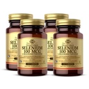 Solgar Yeast-Free Selenium 100 mcg - 100錠、4のパック - アンチオキシダント&免疫システム健康をサポート - 非GMO、グルテンフリー、乳製品無料、コーシャ - 400トータルサービス