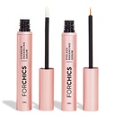 Lash & Brow Growth Bundle – Hormone-Free Enhancer for Longer Lashes & Fuller Brows – Vegan, Natural & Gentle Serum Duo for 24/7 Nourishment & Strengthening [2x 0.10 fl. oz / 3ml]