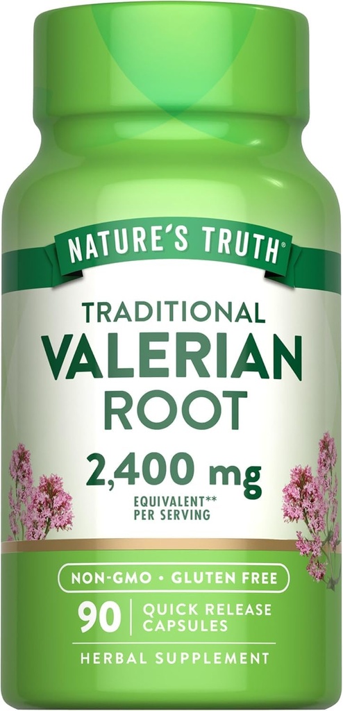Nature's Truth Valerian Root 1200 mgサプリメント90 ea(パック3)