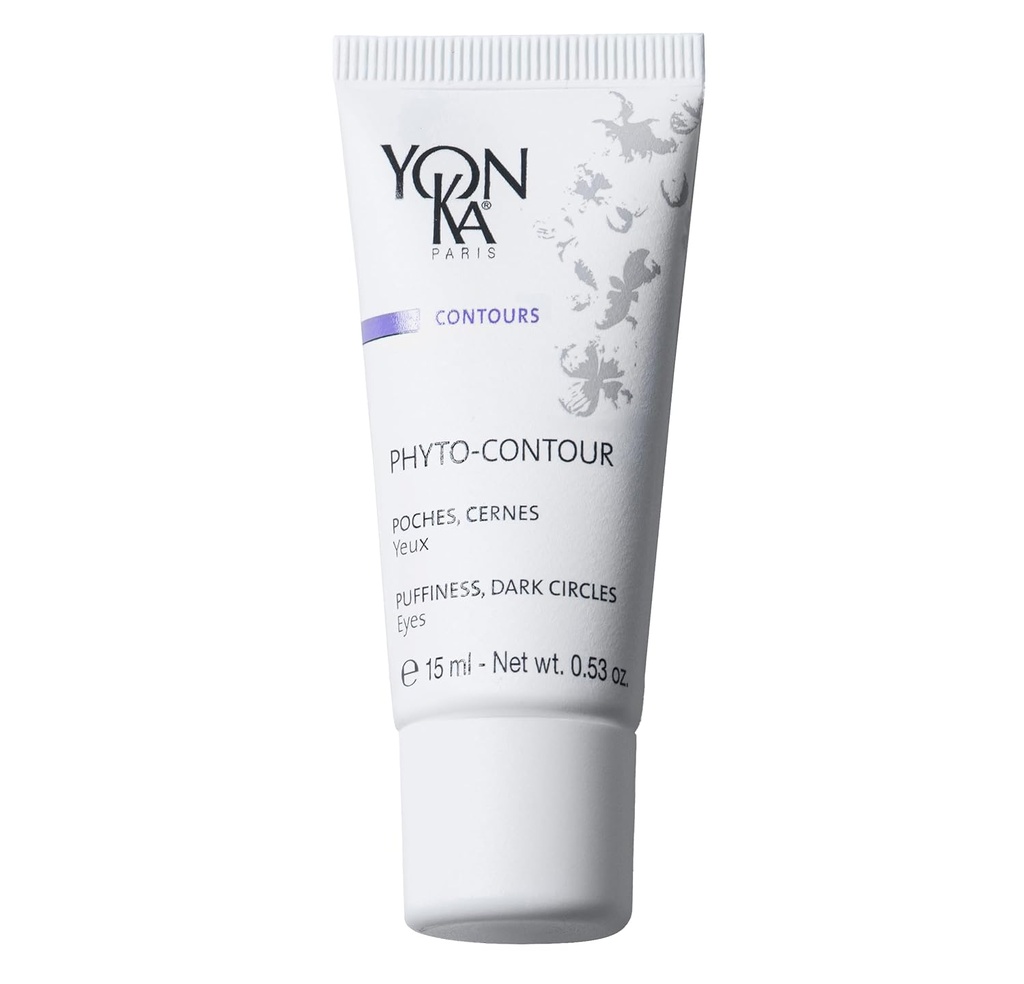 Yonka Phyto-Contour | ローズマリーエキス配合のアンチエイジングアイクリーム | パーフィー&ダークサークル | オールスキンタイプ・パラベンフリー | 0.5 fl oz
