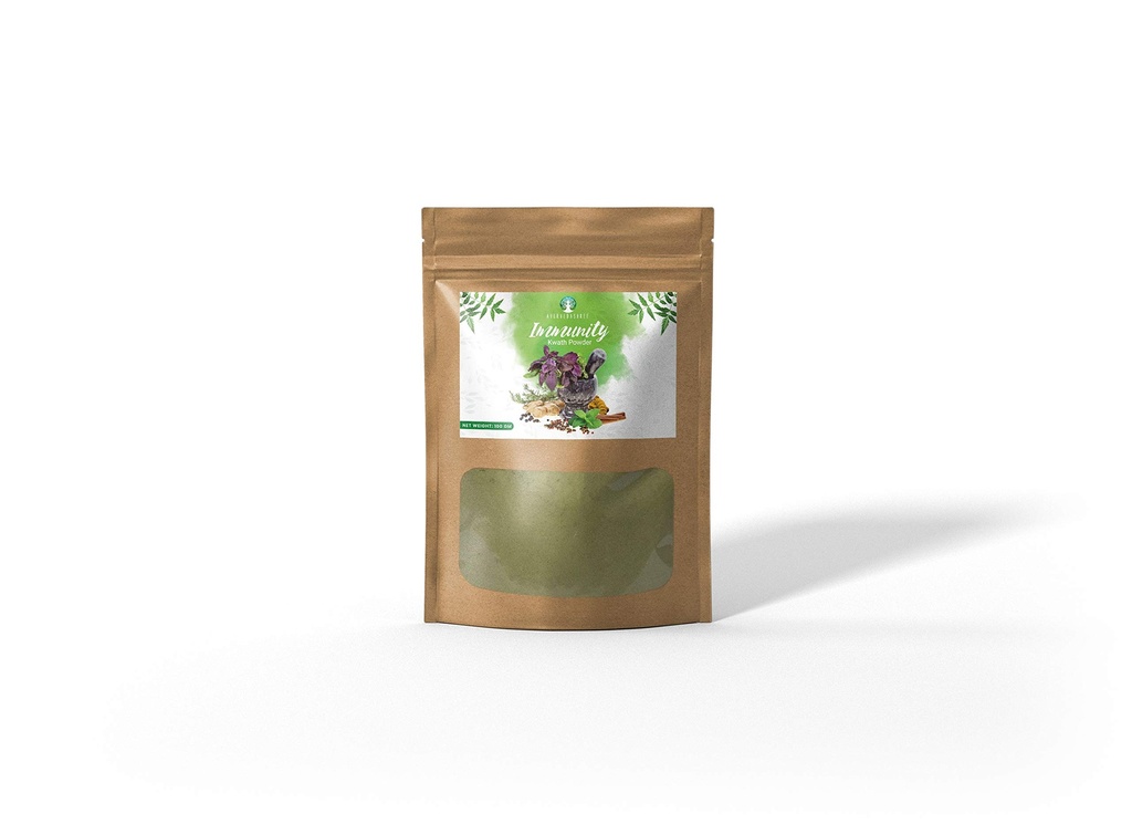 免疫力 Kwath 100 Gm と ナチュラルハーブ Giloy Ashwagandha Mulethi, Kadha, Kaadha 100 Gm