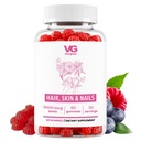 ビタミンA、C、D、E、B6、バイオチンの20mg - 健康な毛の成長、放射性皮及び強い釘のための美及び健康の補足– 60の計算(パッケージの1)