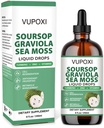 SoursopのMultivitaminの液体は細胞サポート及び再生を、免疫のブースト、Dietary繊維および睡眠、有機性Soursopのエキス-Sugarの自由な、非GMOの100%のビーガン、グルテンフリー-8 Fl Oz/240 ML落とします