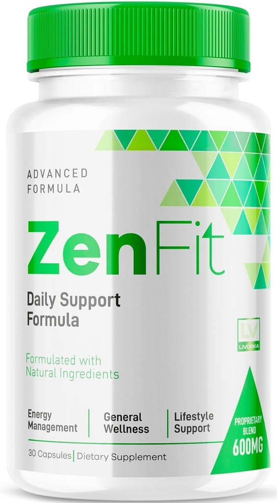 Zenfit カプセル、Zenfit の補足、Zenfit の丸薬、ZenFit、Zenfit の高度の方式、1 か月のための 30 カプセル