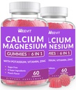 砂糖の自由なカルシウム ガミーw/Vitamin D3 K2、骨のためのカルシウム マグネシウム亜鉛グミ、筋肉及び免疫、Algae CAのマグネシウム2:1の比率のカルシウム補足及び人-ビーガン
