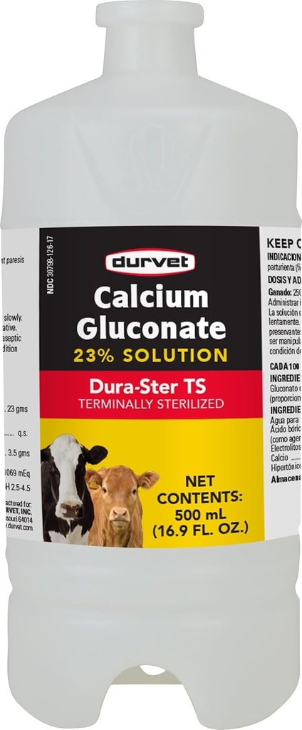 Durvet Calciumグルコネート23パーセントソリューション