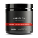 Toniiq超高純度ケルセチンカプセル - 95% + 高度に浄化され、Bioavailable - サービングごとの1000mg - 120カプセルのケルセチンの補足