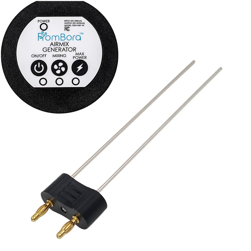 AirMixのコロイド銀の発電機のキット+ 1pc 12ga 6"予備品の銀製の組
