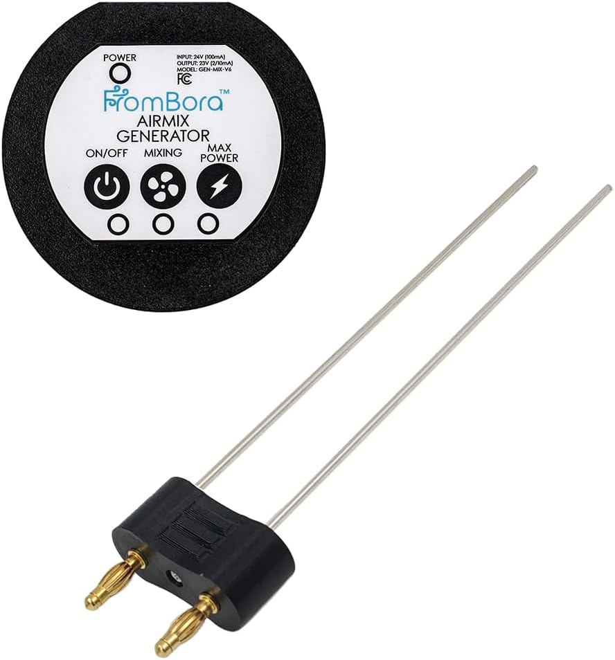 AirMixのコロイド銀の発電機のキット+ 1pc 12ga 6"予備品の銀製の組