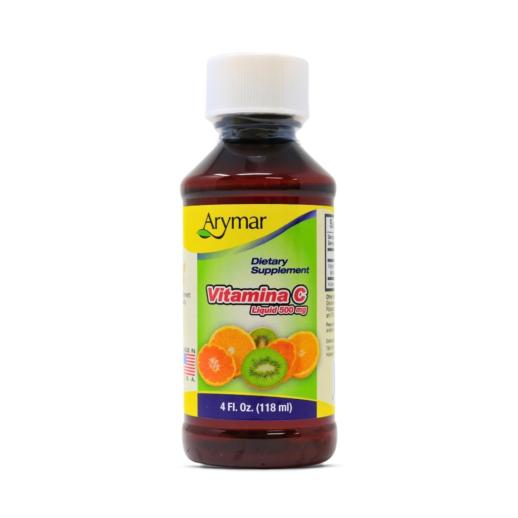 大人のためのARYMARのビタミンC、免疫サポート、酸化防止剤、オレンジ味(4 Fl Oz/Packの1)