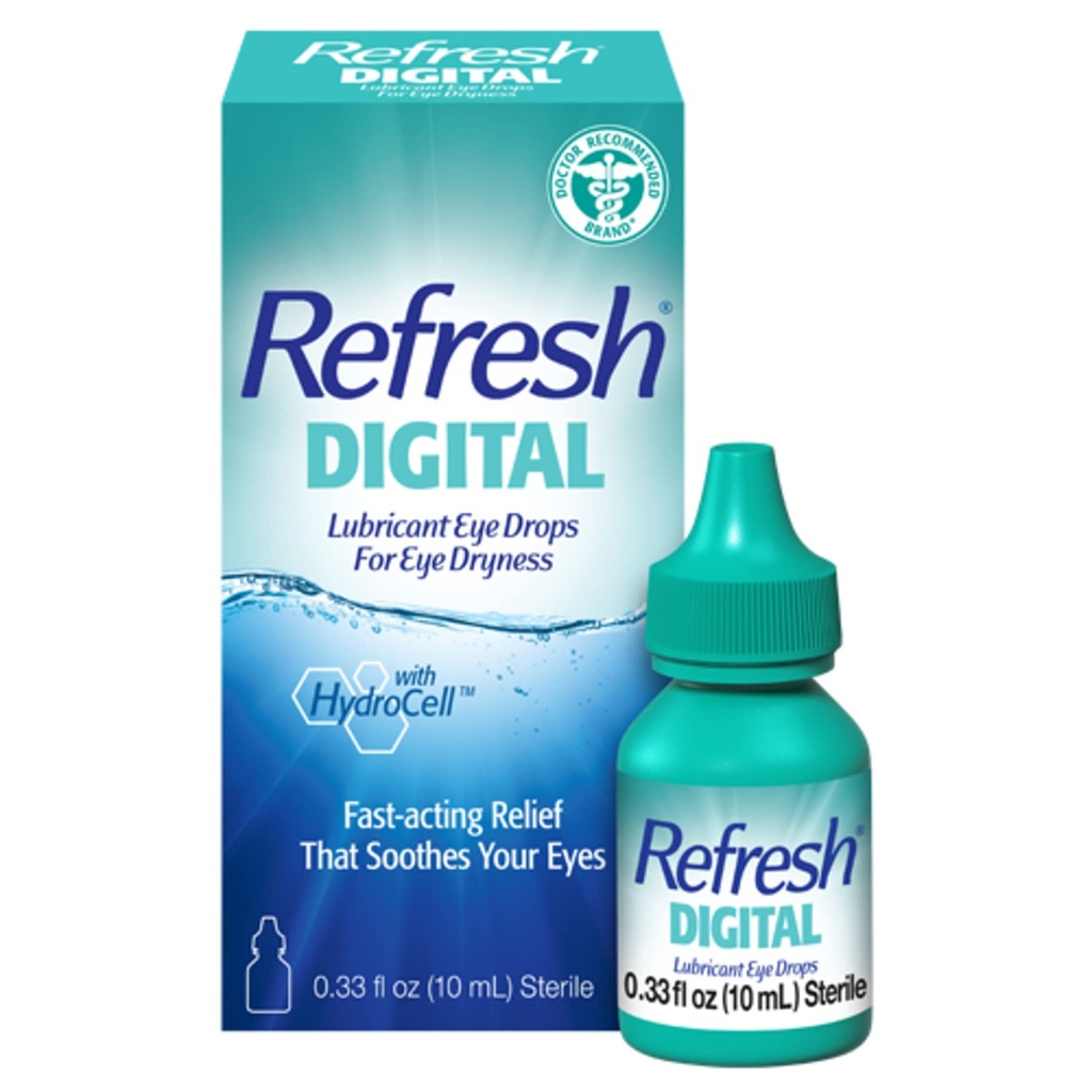 デジタル潤滑剤の目の低下、0.33 Fl Oz (パッケージ 1)