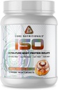 Core Nutritionals Iso Whey Protein Isolate | Lactose, Gluten, & Soy Free | 100% Micro Filtered, Cold Pressed | 25g Protein | 2 Pound (Frosted Cinnamon Bun)