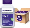 Natrol Easy-Cは、ビタミンCとBioflavonoids、バイオスベジカプセル、500mg、120カウント(パッケージ12)で免疫健康をサポート