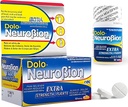 Dolo Neurobion Pain Reliever, Fever Reducer, Extra Strength. Alivia el Dolor,Reduce la Fiebre, Extra Fuerte. 60 Tablets. Acetaminophen 500 mg