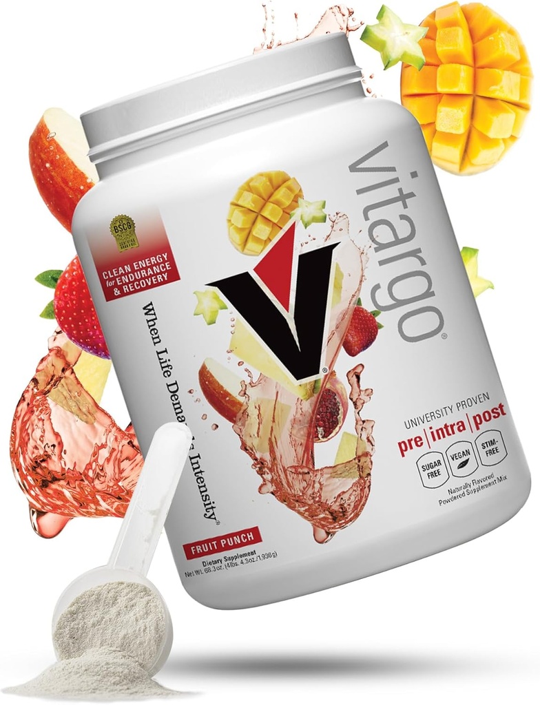 Vitargo の炭水化物の粉、2X のより速いダイジェスト、4.4 LB のフルーツの穿孔器無し、クラッシュ無し、前、Intra 及びポスト、回復、持久力及び筋肉利益のための砂糖なしの複雑な Carb の粉、米国でなされる