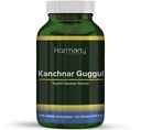 Kanchnar Guggul – 甲状腺 & 腺調和 – 120 ビーガンカプセル – ハーモニー栄養補助食品ググル樹脂