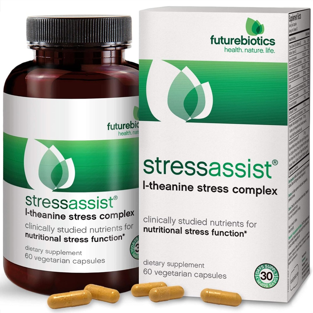 Futurebiotics StressAssist 60 ベジタリアンカプセル