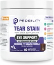 犬、高度な目の健康フォーミュラのためのNootie Progility Tear Stainサプリメントは、ティアスタイン、80 Chewsを最小化し、5,000 Vet ClinicsとPeet Storeで世界中で販売