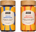 JUGOの美+焦点のガミーの束– Ashwagandha、コラーゲン及びBiotin -サポート焦点、圧力救助、毛、皮及び釘–植物ベースの、グルテンフリー