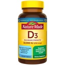 自然はビタミンD3 10000 IU (250 mcg)の最高の強さ、骨および免疫の健康サポートのためのビタミンDの補足60のSoftgels、60日の供給をしました