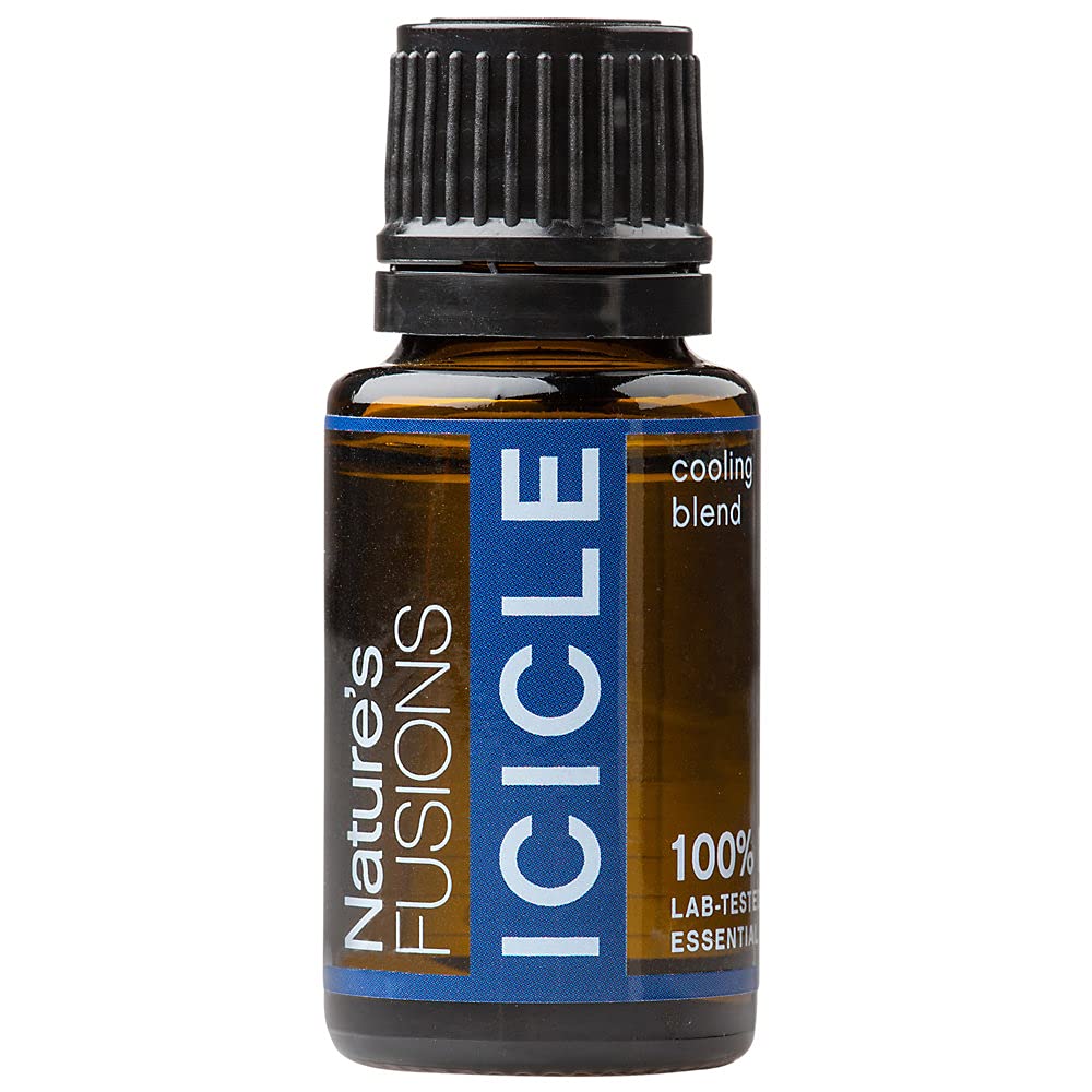 Nature's Fusions Meno-Cool, 100% アロマセラピーとトポジカル使用のための純粋で自然なエッセンシャルオイルブレンド, .5 Fl Oz (パッケージ 1) (15 mL)