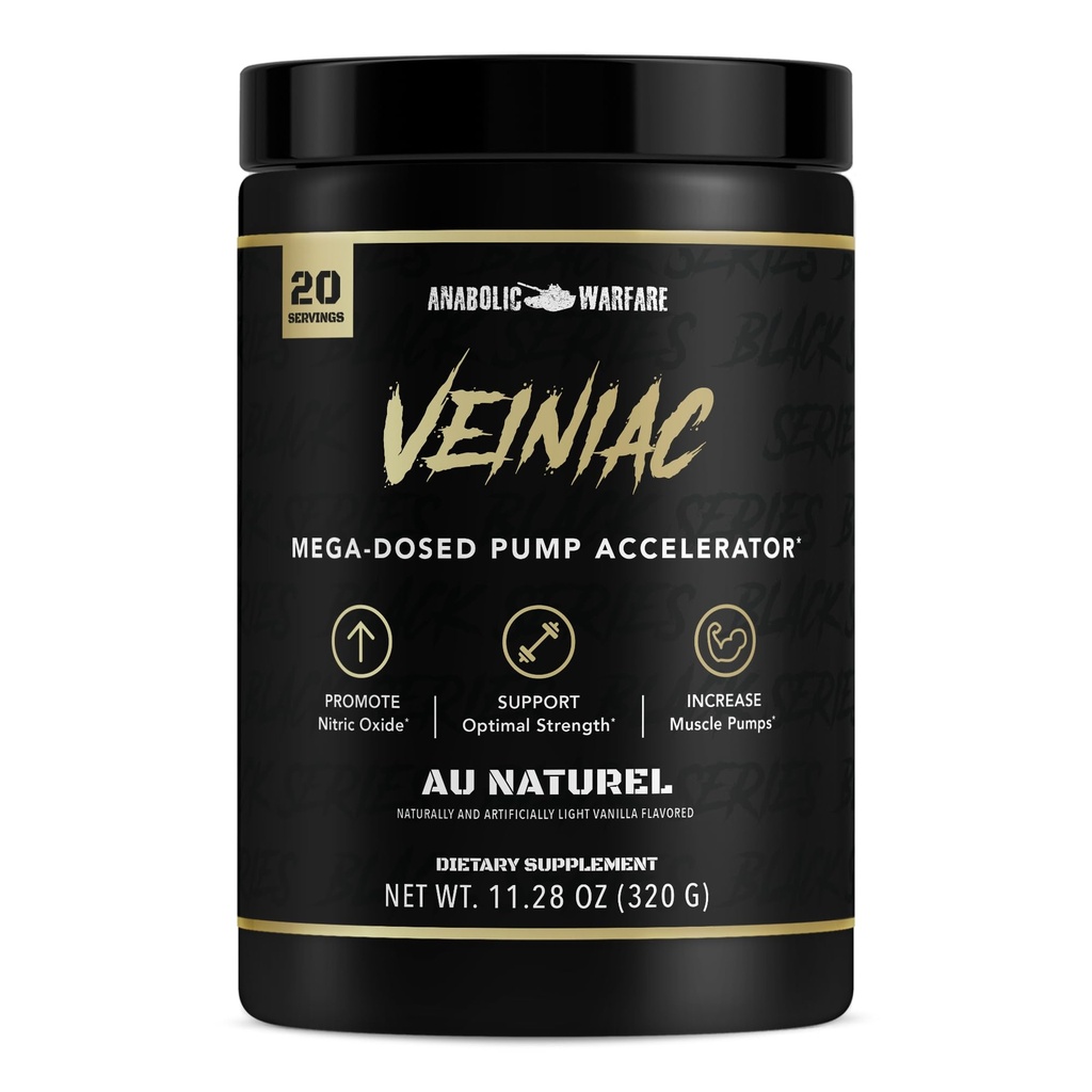 同化 Warfare Veiniac 筋肉ポンプ アクティベーターは L-Citrulline、Btaine Anhydrous、及び AGMassTM の高められた Nitric Oxide*、自然な 20 のサービングと興奮剤の自由なプレワークアウトを補います