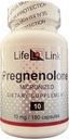LifeLink Pregnenolone | 10mg×180カプセル | 免疫システムサポート、アンチエイジング、メモリ、認知 | グルテンフリー&非GMO | アメリカ製