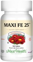 女性&男性のためのマキシ健康鉄サプリメント - 玄米鉄25 mgの胃 - 非便秘*薬 - コシャ - 非GMO - ベジタリアン(100錠)