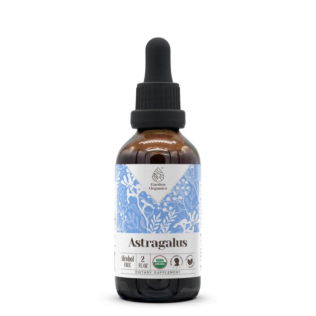 Astragalus USDAの有機性アルコールフリーのエキス | 栄養補助食品、高周波焼入れ剤 | 天然認定有機アストラガルス(アストラガルス・メンブランアセス) 乾燥根(2oz)