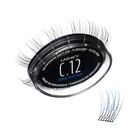 Lashify Curl 12mm Gossamer Eyelash Extensions Refill in Ombre Blue ナチュラルルックのための簡単なDIY False Lashes