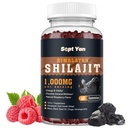 Shilajit Gummies 1000mg - Shilajit Pure Himalayan Organic for Men & Women 85+ Trace Minerals Shilajit Resin with Ashwagandha, Maca, Black Seed Oil - Energy, Brain, Immunity, Sugar Free Raspberry 60ct
