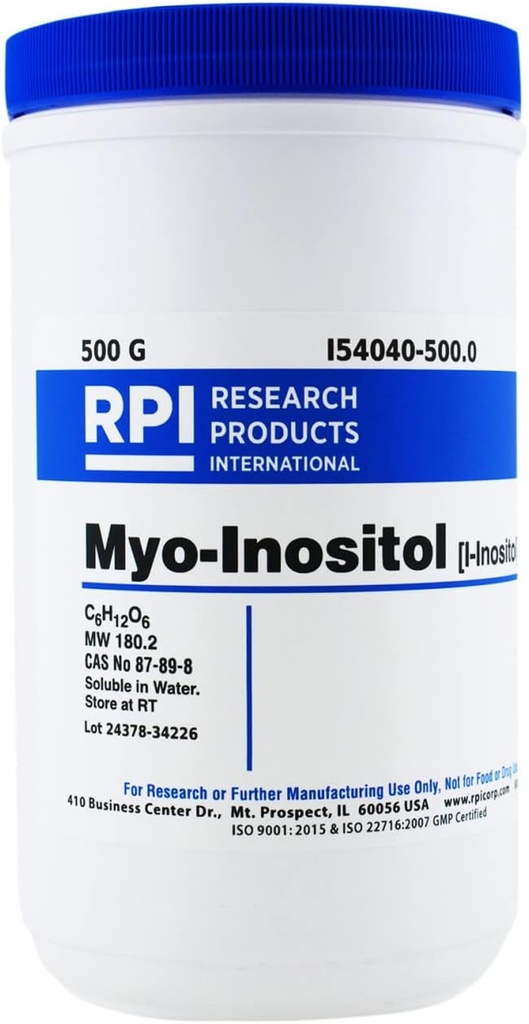 RPI Myo-Inositol [I-Inositol]、500グラム