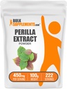 BulkSupplements.com Perilla Extract Powder - Perilla Frutescens Supplement, ハーブサプリメント - ビーガン&グルテンフリー, サービングあたり450mg, 100g (3.5 oz) (パッケージ 1)