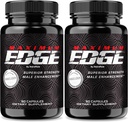 (2 Pack) Maximum Edge Male Pills - Maximum Edge Capsules for Men, Complete Daily Formula for Overall Wellness and Peak Performance, MaximumEdge Advanced Dietary Supplement, Reviews (120 Capsules)