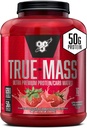 BSN TRUE-MASSの重量のゲイン、筋肉固まりのゲインダー蛋白質の粉、いちごのミルクセーク、5.82ポンド