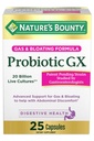 Nature's Bounty Probiotic GX, Occasional GasとBloatingの助け, サプリメント, 消化の健康, 25 カプセル