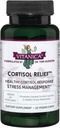 Vitanica Cortisol Relief, Dr. Formulated Sleep, Stress, Cortisol Manager Supplement, Vegan, 60 Capsules (Cortisol Relief)