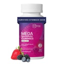 Microbiome Labs MegaSporeBioticキッズプロバイオティック - 子供のためのSporeベースのGummy Probiotics - Bacillus Probiotic BlendでGut Health & Immunityをサポート - ベリー風味(30グミー)