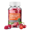 マグネシウムのGlycinateのガミー400mgの砂糖の自由なマグネシウムの補足w/Ashwagandha、亜鉛、大人のためのビーガン マグネシウムのGlycinateの補足- 60のチェリーのガミー