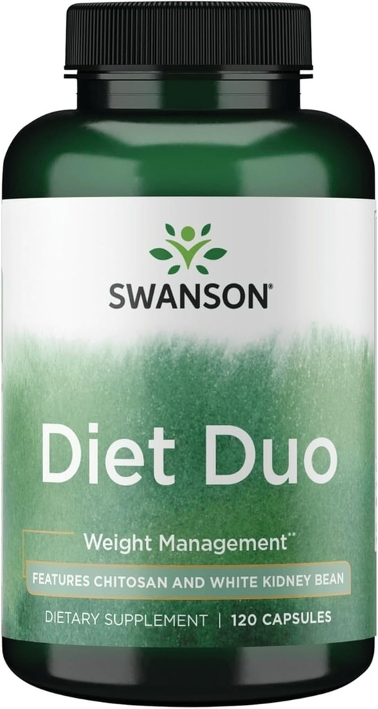白い腎臓豆120のカプセルが付いているSwansonの食事療法のDuo
